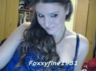Foxxyfine1981