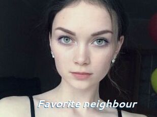 Favorite_neighbour