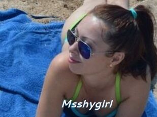 Msshygirl