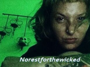 Norestforthewicked
