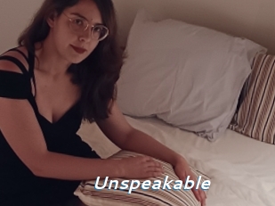 Unspeakable