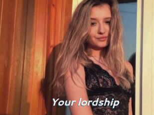 Your_lordship